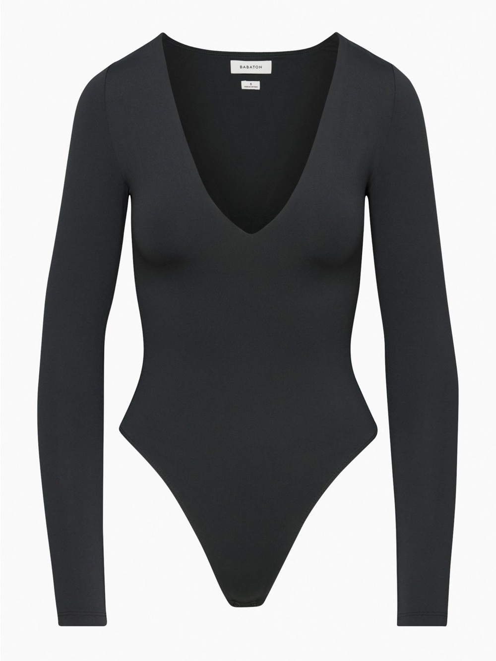 Aritzia Contour V-neck Longsleeve Bodysuit
Top in Black new